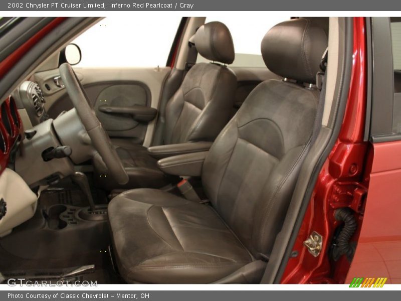 Inferno Red Pearlcoat / Gray 2002 Chrysler PT Cruiser Limited