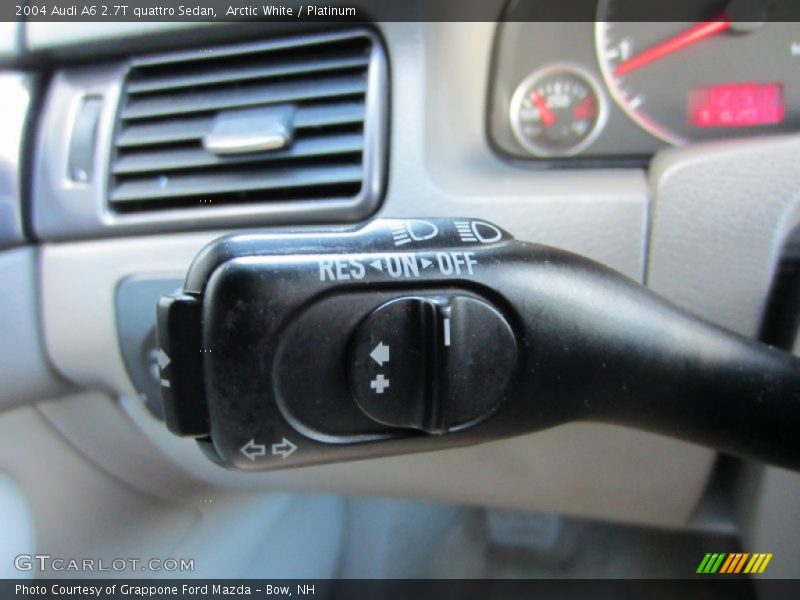 Controls of 2004 A6 2.7T quattro Sedan