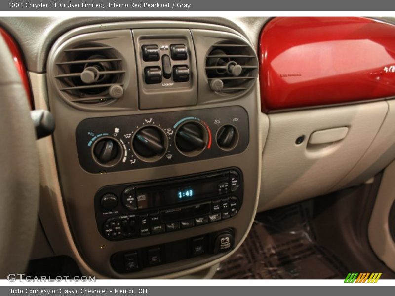 Inferno Red Pearlcoat / Gray 2002 Chrysler PT Cruiser Limited
