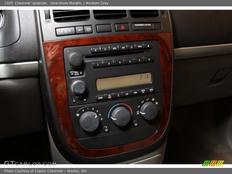 Controls of 2005 Uplander 