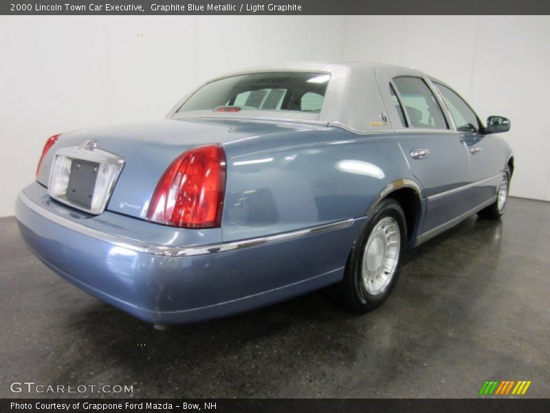 Graphite Blue Metallic / Light Graphite 2000 Lincoln Town Car Executive