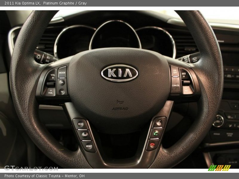 Platinum Graphite / Gray 2011 Kia Optima LX