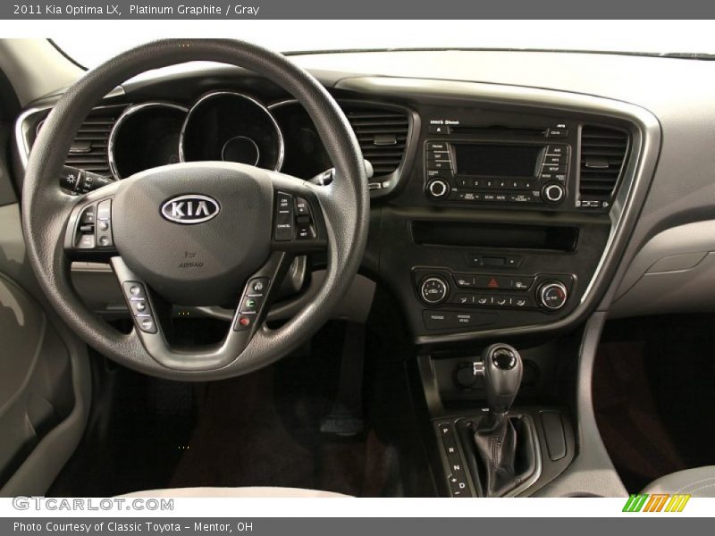 Platinum Graphite / Gray 2011 Kia Optima LX