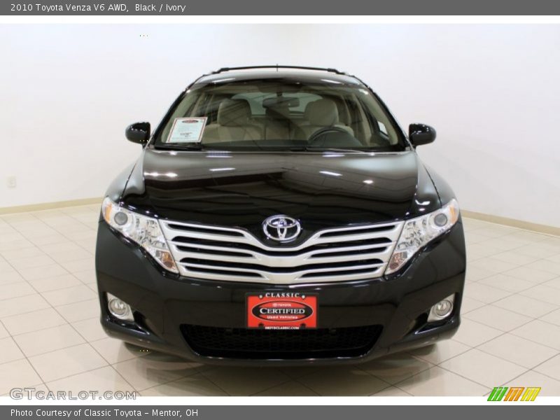 Black / Ivory 2010 Toyota Venza V6 AWD