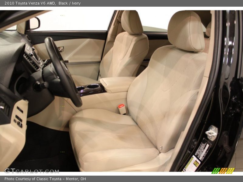 Black / Ivory 2010 Toyota Venza V6 AWD