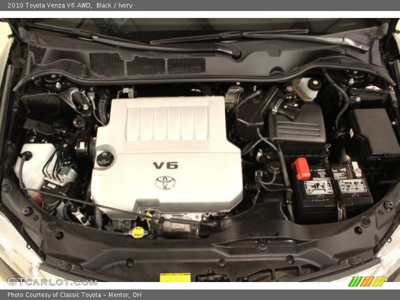 Black / Ivory 2010 Toyota Venza V6 AWD