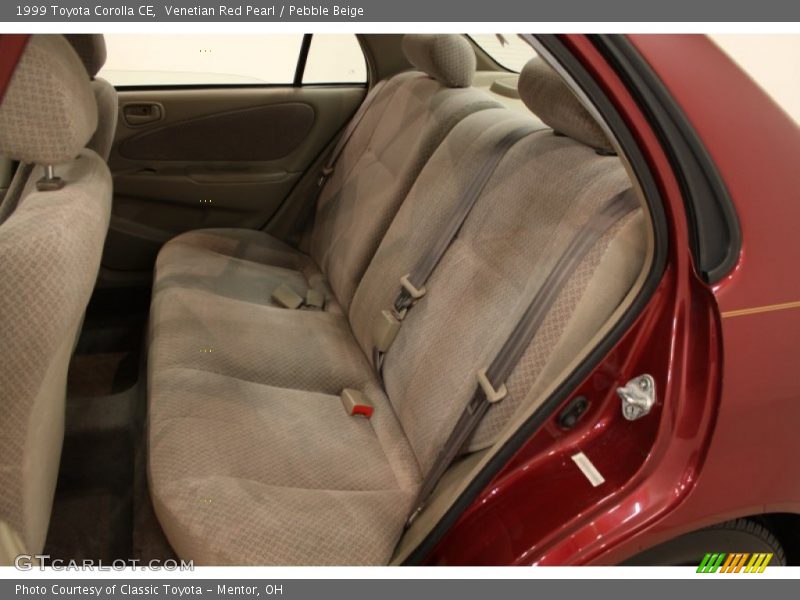 Venetian Red Pearl / Pebble Beige 1999 Toyota Corolla CE