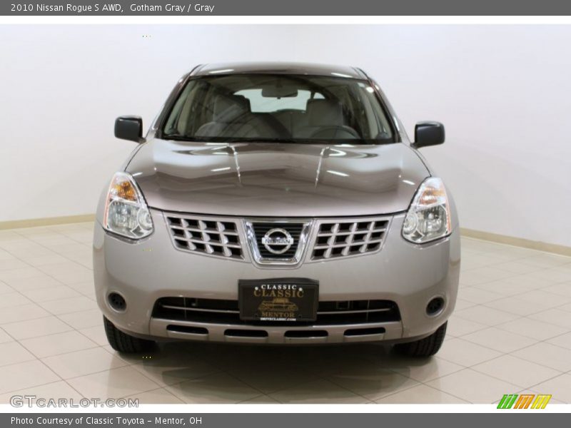 Gotham Gray / Gray 2010 Nissan Rogue S AWD