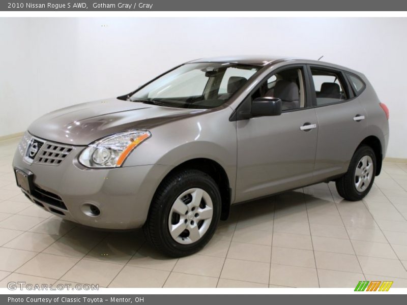 Gotham Gray / Gray 2010 Nissan Rogue S AWD
