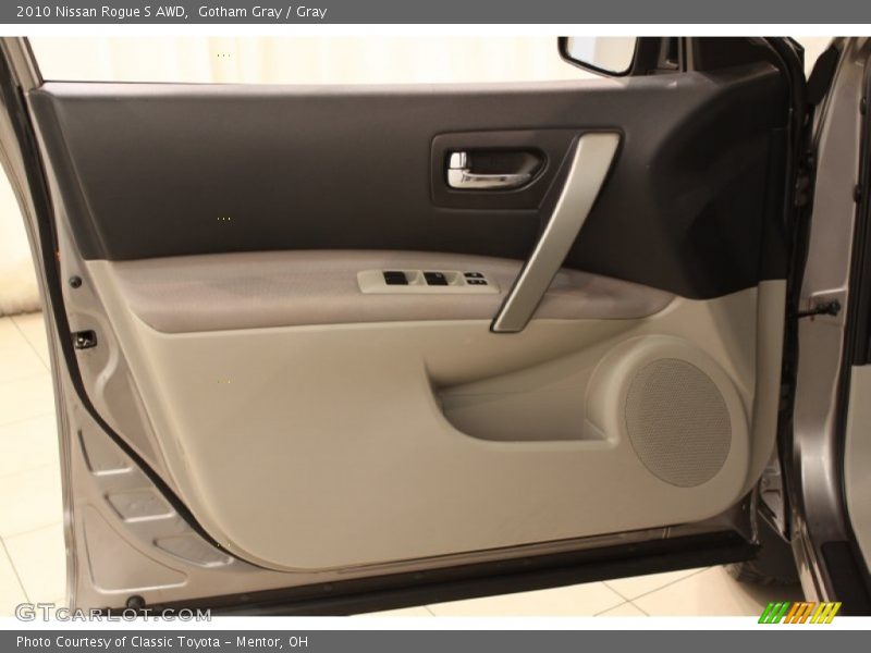 Gotham Gray / Gray 2010 Nissan Rogue S AWD
