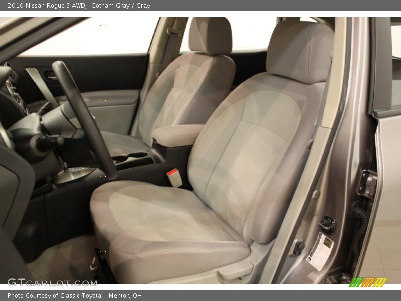 Gotham Gray / Gray 2010 Nissan Rogue S AWD