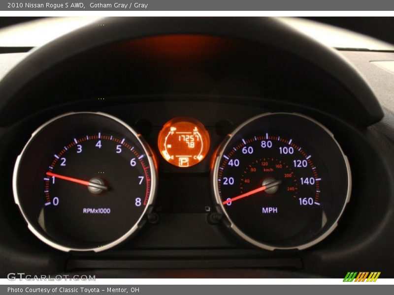 Gotham Gray / Gray 2010 Nissan Rogue S AWD