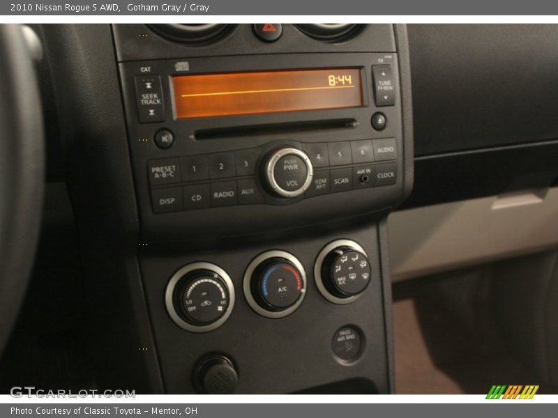 Gotham Gray / Gray 2010 Nissan Rogue S AWD