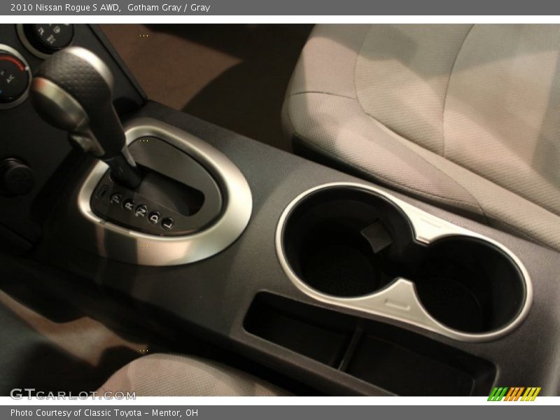 Gotham Gray / Gray 2010 Nissan Rogue S AWD