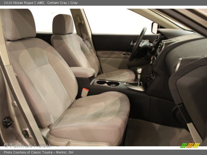 Gotham Gray / Gray 2010 Nissan Rogue S AWD