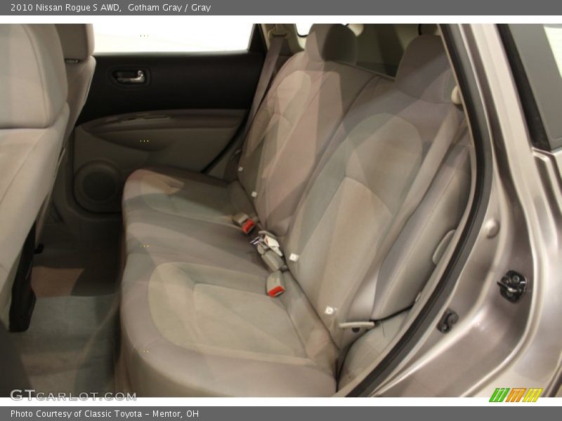 Gotham Gray / Gray 2010 Nissan Rogue S AWD