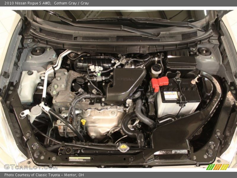 Gotham Gray / Gray 2010 Nissan Rogue S AWD