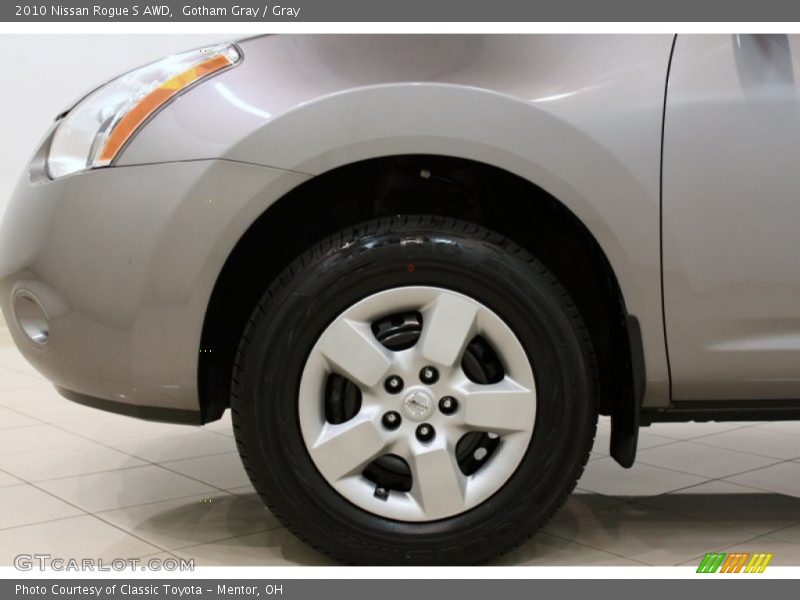 Gotham Gray / Gray 2010 Nissan Rogue S AWD