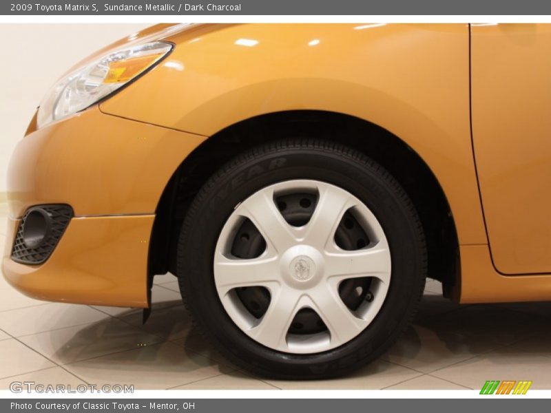 Sundance Metallic / Dark Charcoal 2009 Toyota Matrix S