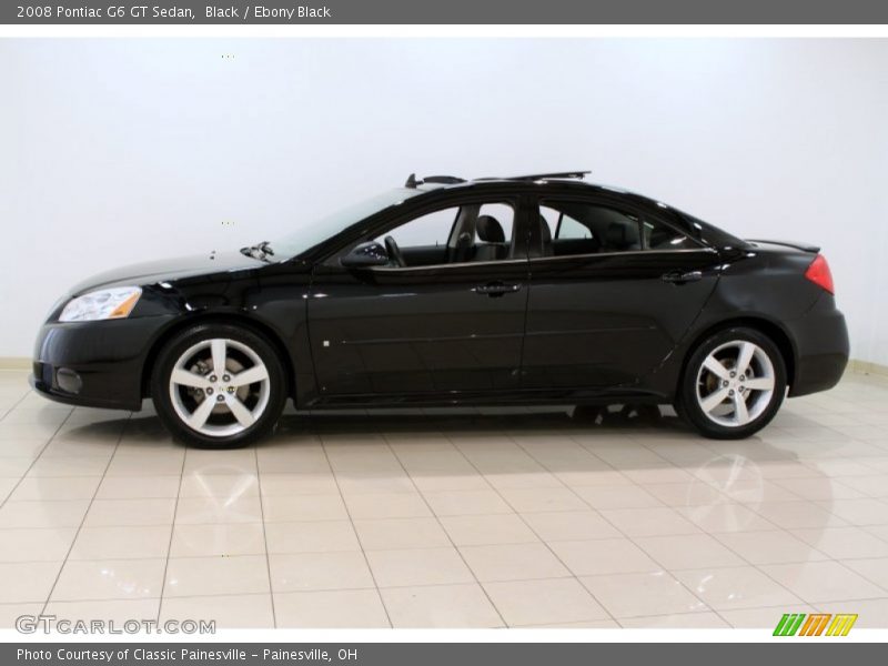 Black / Ebony Black 2008 Pontiac G6 GT Sedan