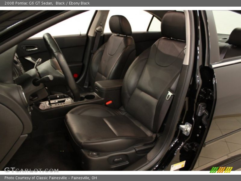  2008 G6 GT Sedan Ebony Black Interior