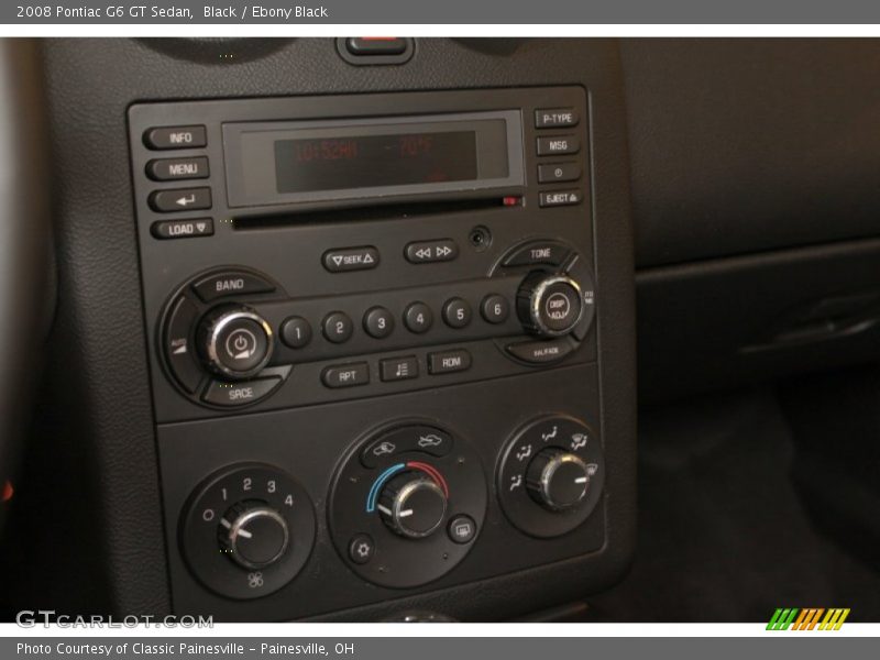 Black / Ebony Black 2008 Pontiac G6 GT Sedan