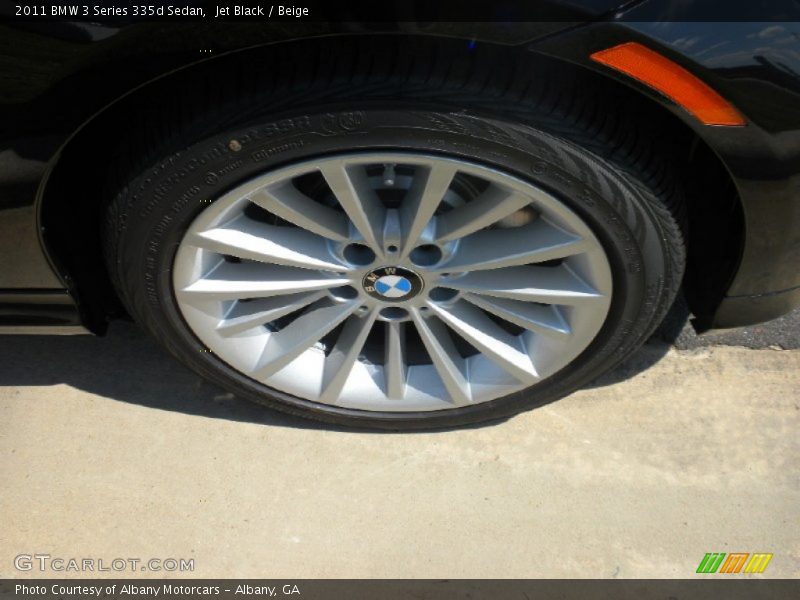 Jet Black / Beige 2011 BMW 3 Series 335d Sedan