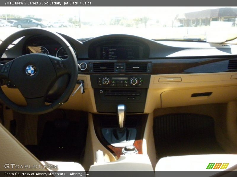 Jet Black / Beige 2011 BMW 3 Series 335d Sedan
