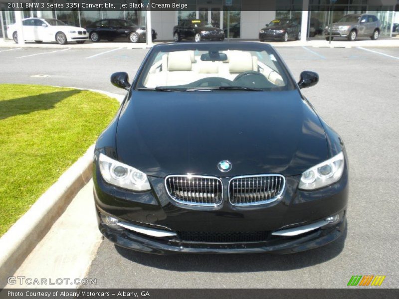 Jet Black / Cream Beige 2011 BMW 3 Series 335i Convertible