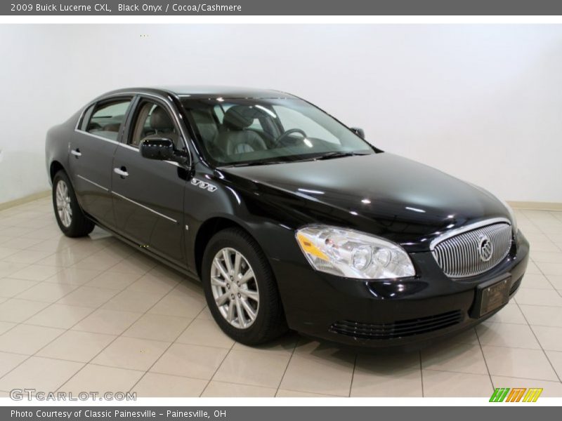 Black Onyx / Cocoa/Cashmere 2009 Buick Lucerne CXL