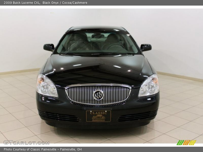 Black Onyx / Cocoa/Cashmere 2009 Buick Lucerne CXL