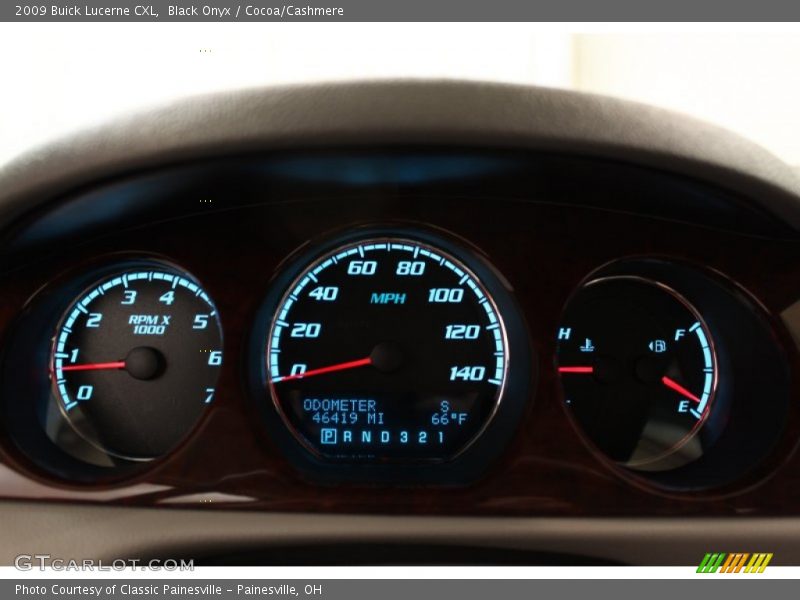  2009 Lucerne CXL CXL Gauges