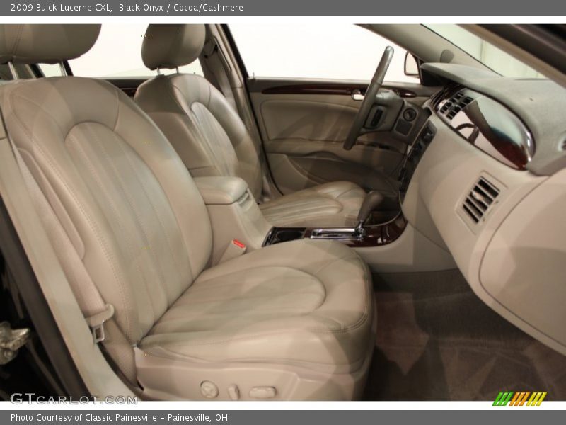 Black Onyx / Cocoa/Cashmere 2009 Buick Lucerne CXL