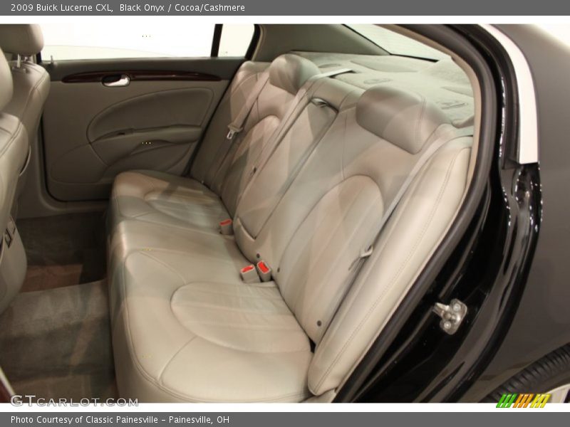 Black Onyx / Cocoa/Cashmere 2009 Buick Lucerne CXL