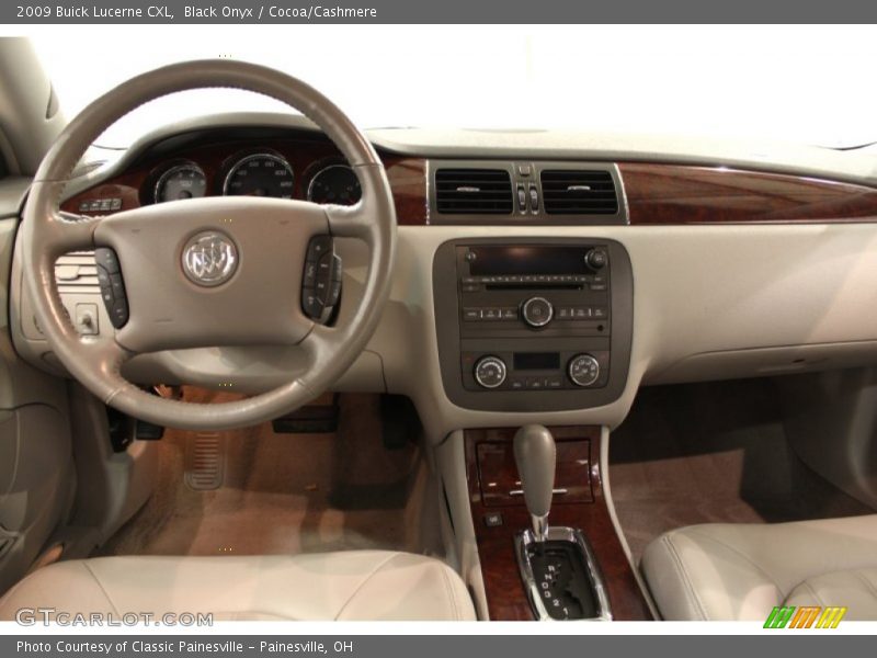 Dashboard of 2009 Lucerne CXL