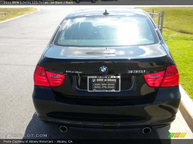 Jet Black / Black 2011 BMW 3 Series 335i Sedan
