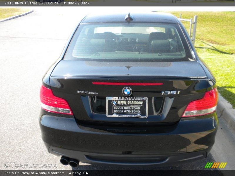 Jet Black / Black 2011 BMW 1 Series 135i Coupe