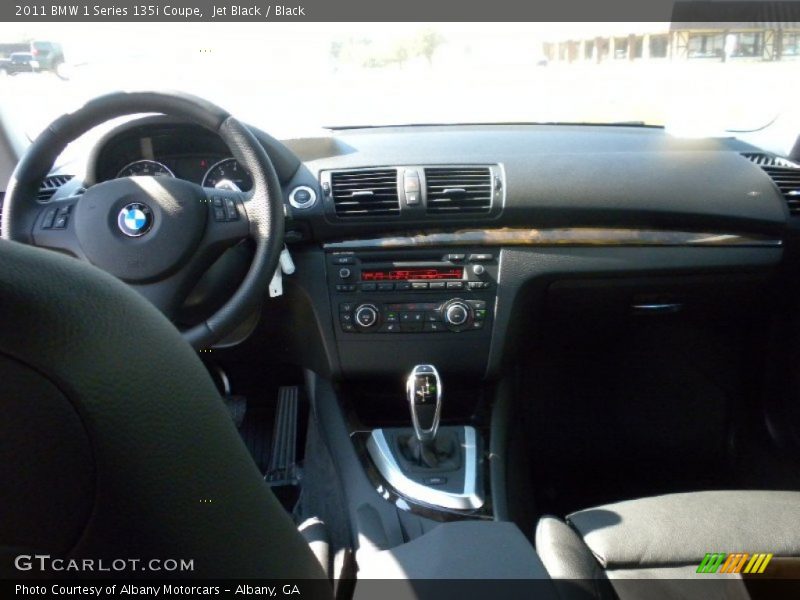 Jet Black / Black 2011 BMW 1 Series 135i Coupe