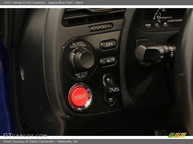 Laguna Blue Pearl / Black 2007 Honda S2000 Roadster
