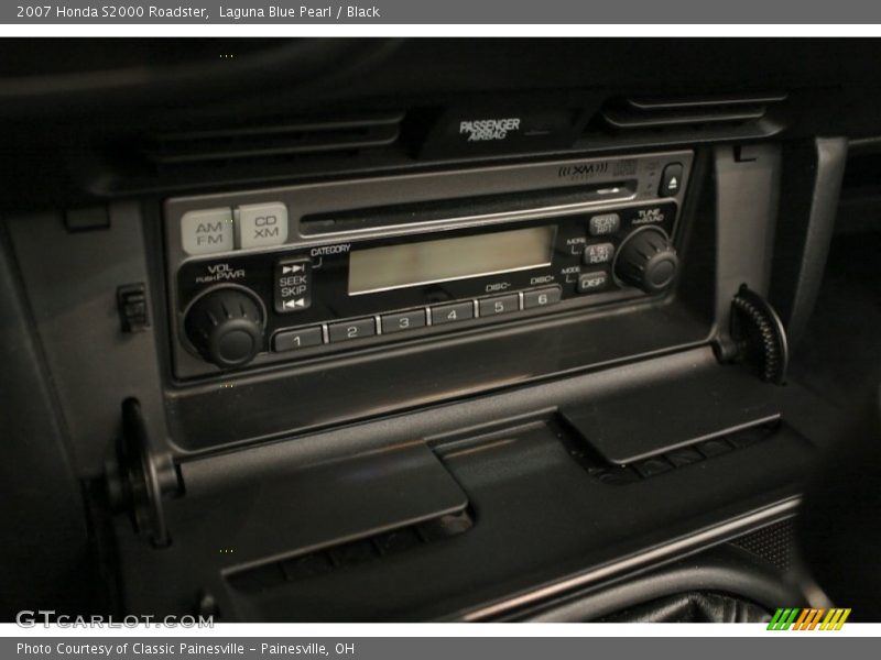 Laguna Blue Pearl / Black 2007 Honda S2000 Roadster
