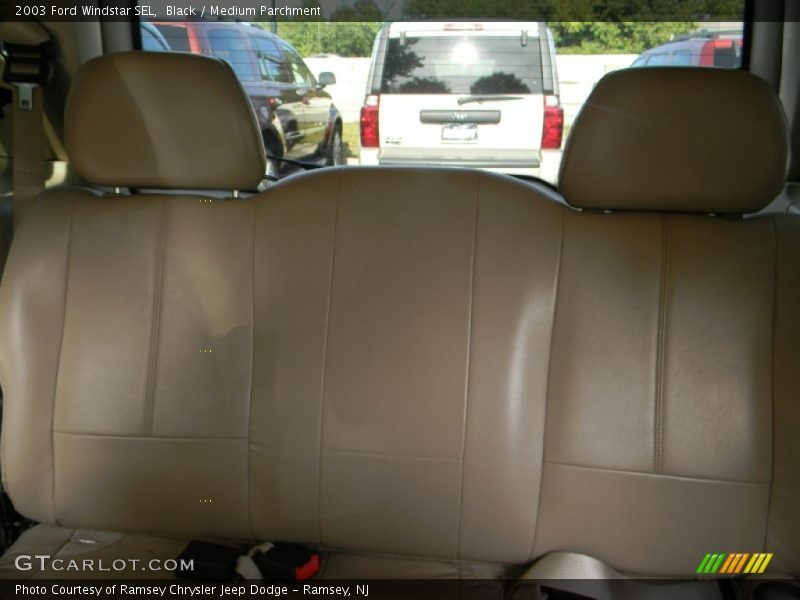 Black / Medium Parchment 2003 Ford Windstar SEL