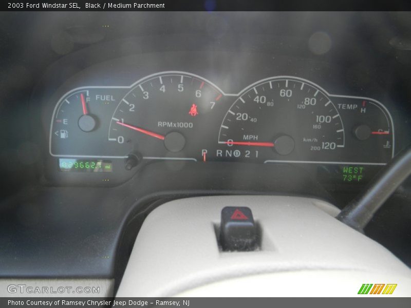  2003 Windstar SEL SEL Gauges