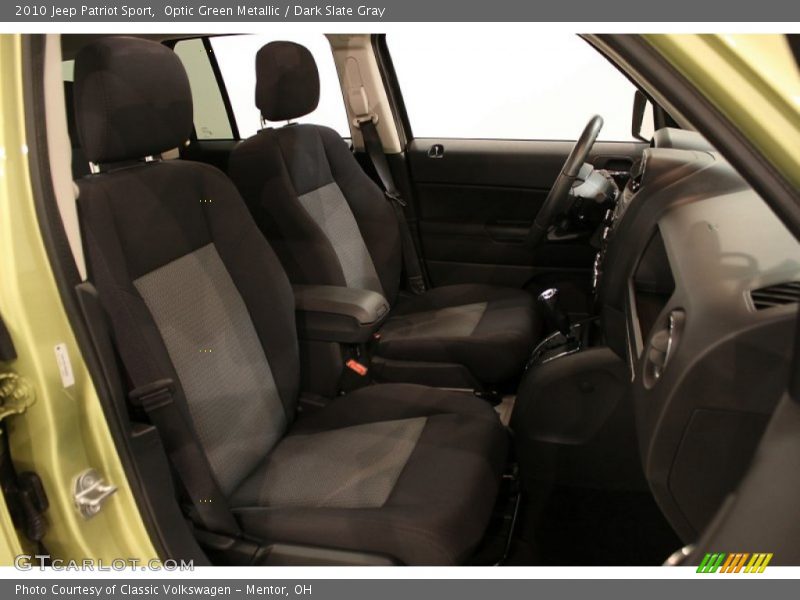 Optic Green Metallic / Dark Slate Gray 2010 Jeep Patriot Sport
