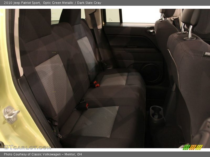 Optic Green Metallic / Dark Slate Gray 2010 Jeep Patriot Sport