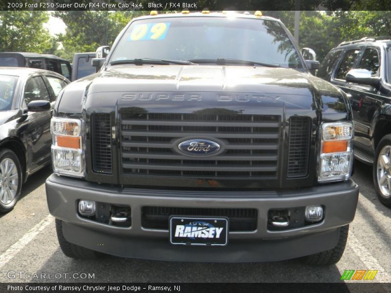 Black / FX4 Black 2009 Ford F250 Super Duty FX4 Crew Cab 4x4