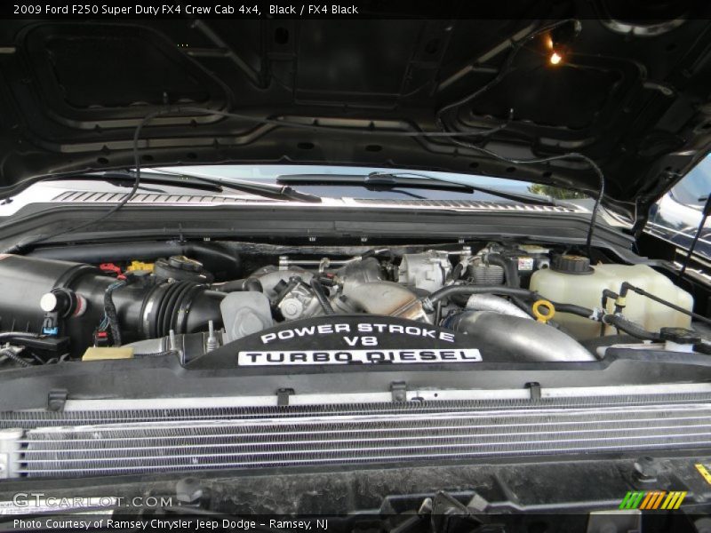 Black / FX4 Black 2009 Ford F250 Super Duty FX4 Crew Cab 4x4
