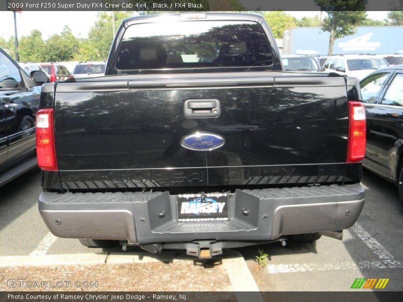 Black / FX4 Black 2009 Ford F250 Super Duty FX4 Crew Cab 4x4