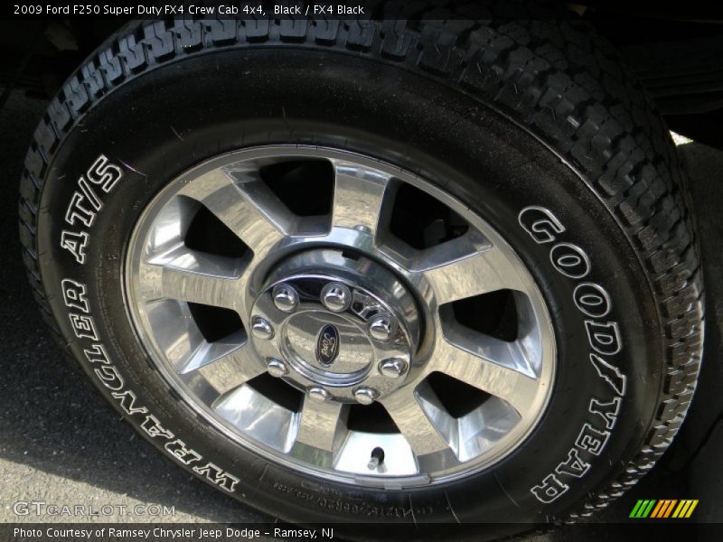 Black / FX4 Black 2009 Ford F250 Super Duty FX4 Crew Cab 4x4