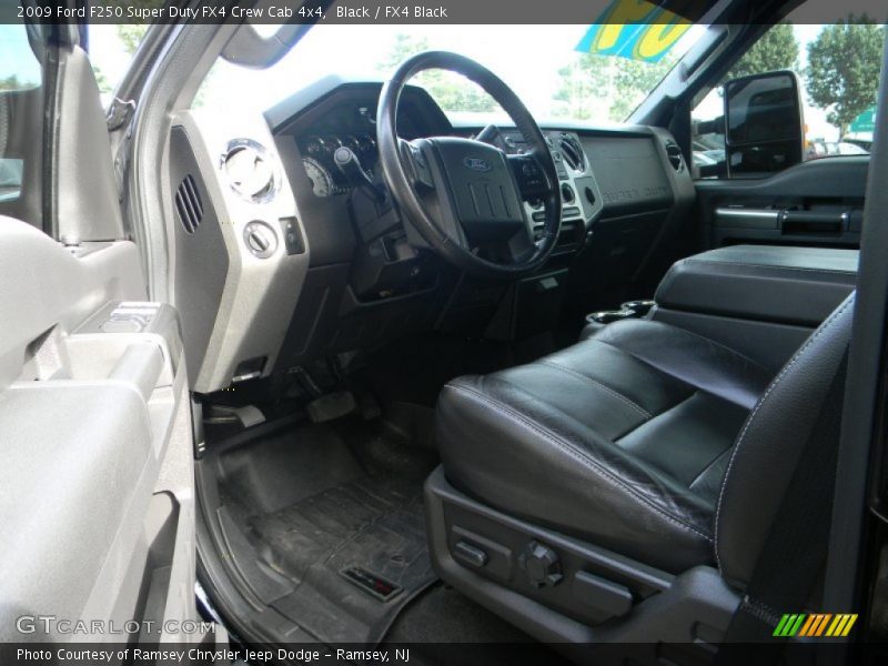 Black / FX4 Black 2009 Ford F250 Super Duty FX4 Crew Cab 4x4