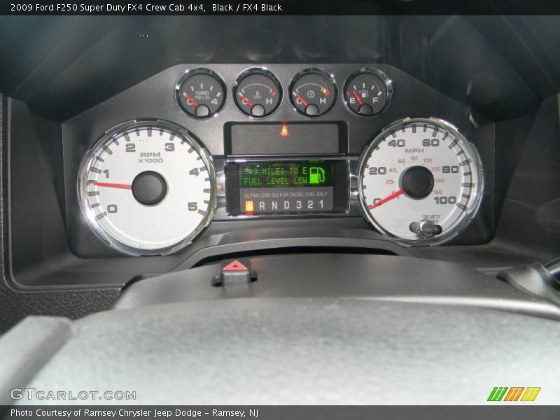 Black / FX4 Black 2009 Ford F250 Super Duty FX4 Crew Cab 4x4